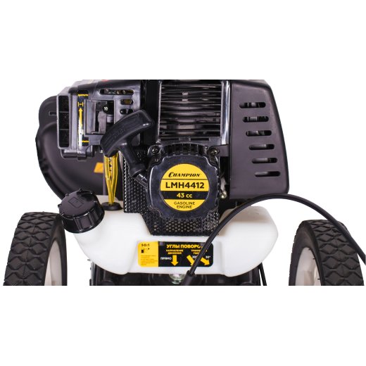 Изображение Газонокосилка/Триммер колесный Champion LMH4412