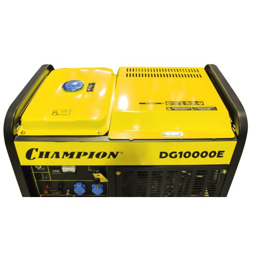 Изображение Генератор дизельный Champion DG10000E, 10 кВт