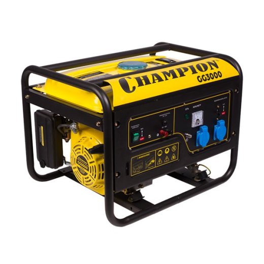 Изображение Генератор бензиновый Champion GG3000, 2,3 кВт