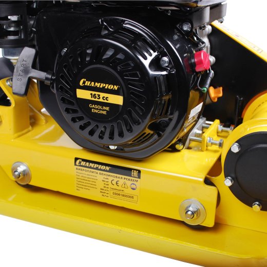 Изображение Виброплита бензиновая Champion PC6337F