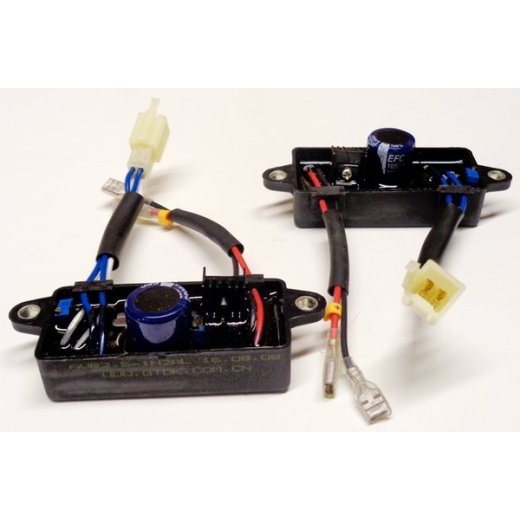 Блок AVR  Генератора  GG1000, GG1300,GG2200,GG2500BS,GG2500,GG2800 ( 1 колодка 4 провода ) 2,0-2,5КВт. Замена для арт. 3C61011.