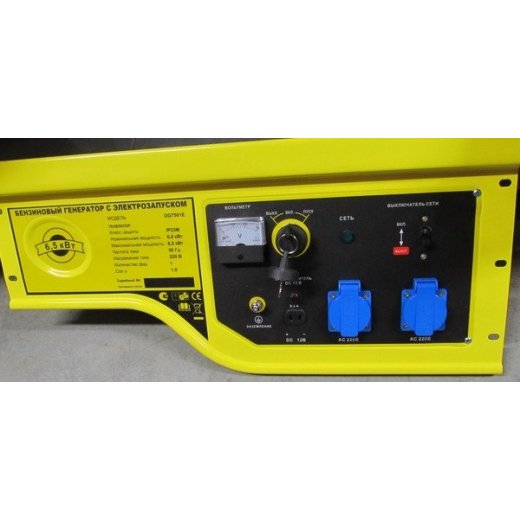 Панель  Генератора  GG7501E См. арт. 2020001300119