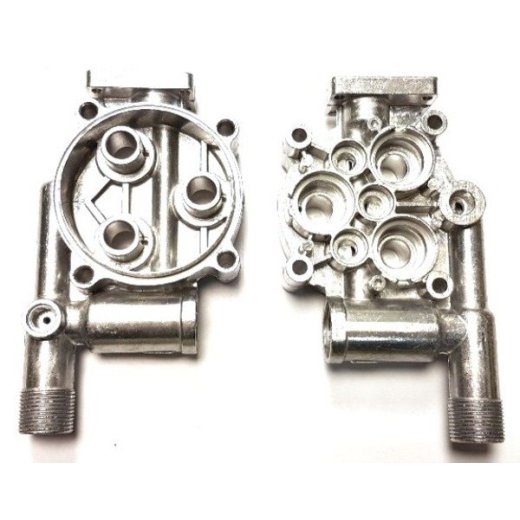 Корпус насоса  мойки HP5190, HP5210, HP5240, HP6140, HP6170, HP6171 сторона поршней