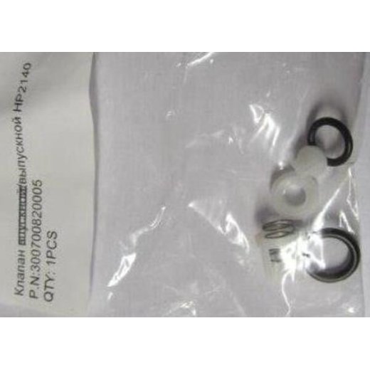 Клапан впускной/выпускной  мойки HP2140 комплект