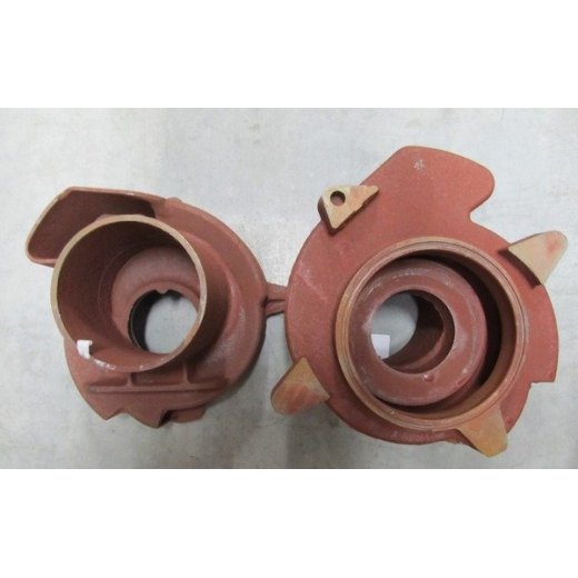 Корпус крыльчатки  мотопомпы GTP82 старого образца (один штифт)