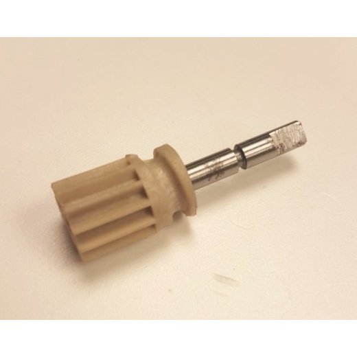 Плунжер маслонасоса бензопилы 120 (пластиковая шестерня, вал 4,5мм) до 05.2018 до s/n090619000000 X