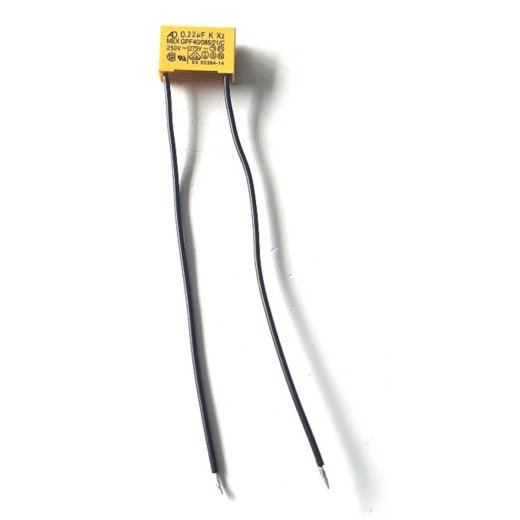 Конденсатор воздуходувки EB4510 0,22 мкф См. арт. WR8001-1400-032