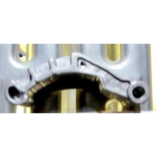 Колодки тормозные (без фрикционной накладки) EM4216